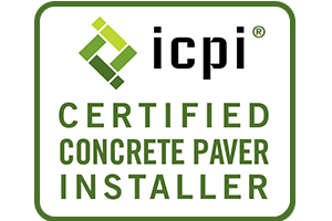 icpi concrete paver installer logo credential - Farrell's Landscaping