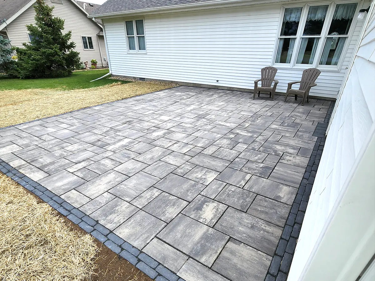 paver patio custom bryan